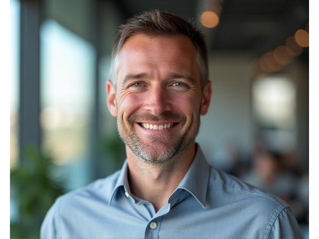 Portrait of Markus Schmidt, Founder and CEO of Billie GmbH
